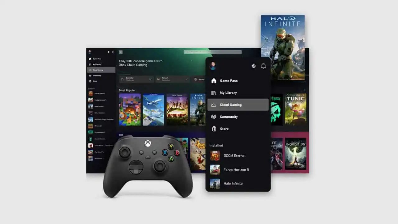 Xbox Game Pass Cloud Gaming App