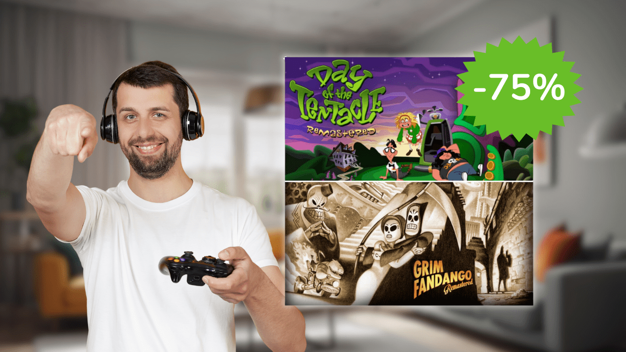 Day of the Tentacle Remastered und Grim Fandango Remastered