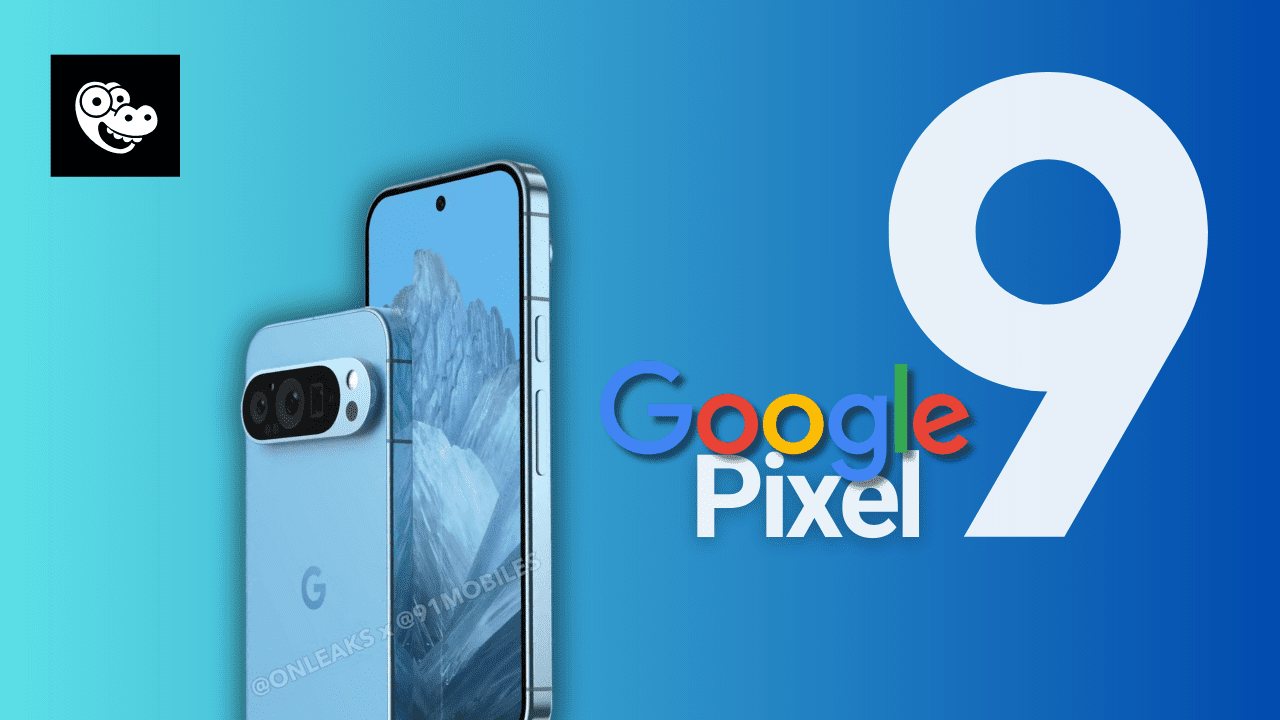 So könnten Vorder- und Rückseite des Google Pixel 9 aussehen
