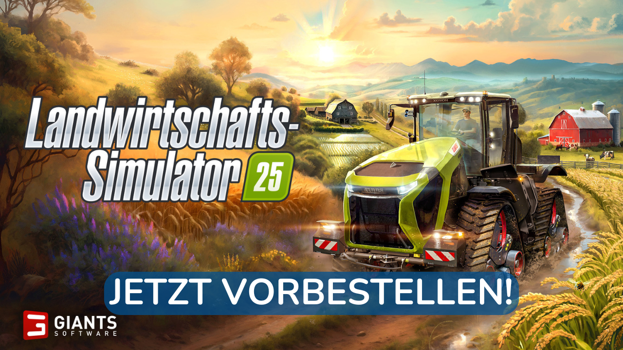 Der Landwirtschafts-Simulator 24 ist ab sofort vorbestellbar.