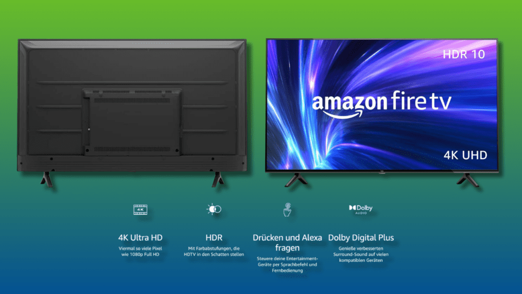 Die Smart TVs der Amazon Fire TV Serie 4 sind derzeit zum Bestpreis erhältlich und bieten ein hervorragendes Preis-Leistungsverhältnis.